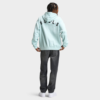 Mitchell & Ness Bulls Arch Boxy Chandail à capuche / Bleu clair