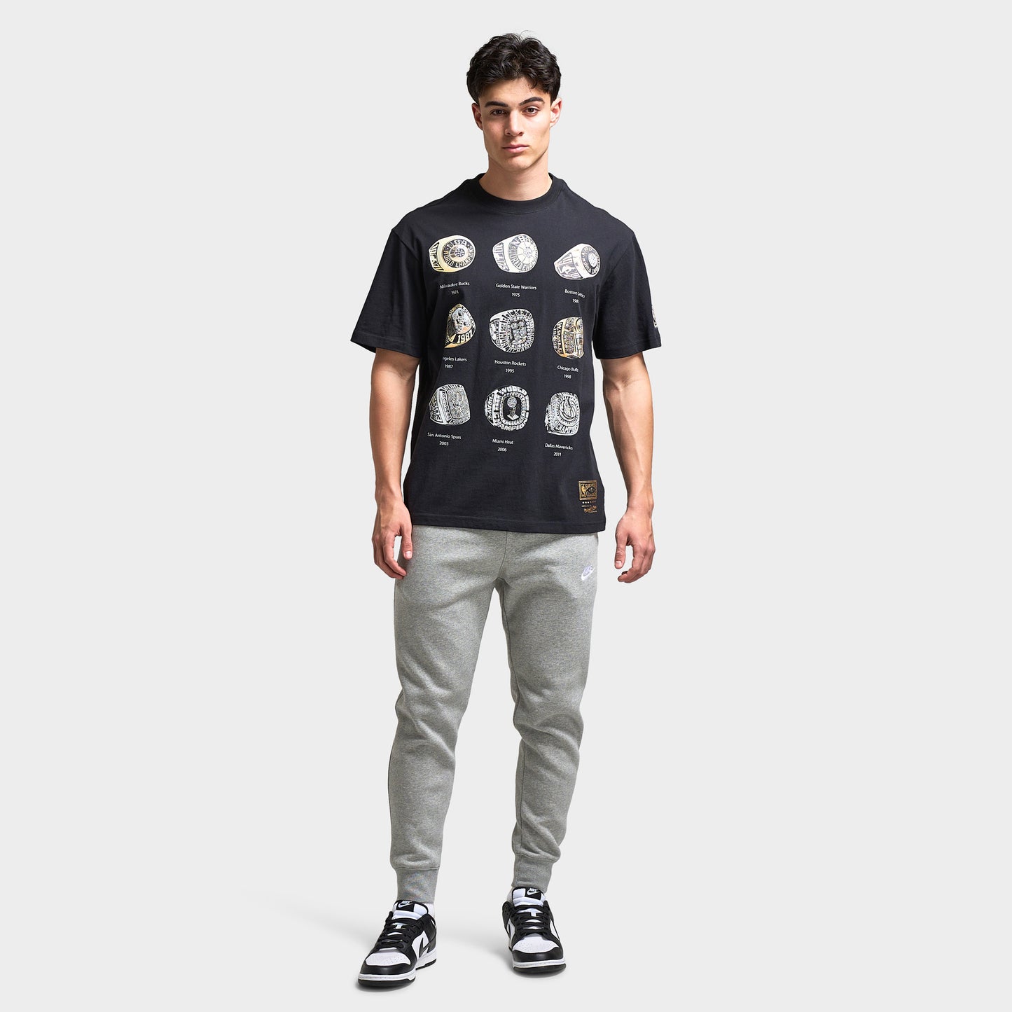 Mitchell & Ness Champ Rings T-Shirt Multi / Noir