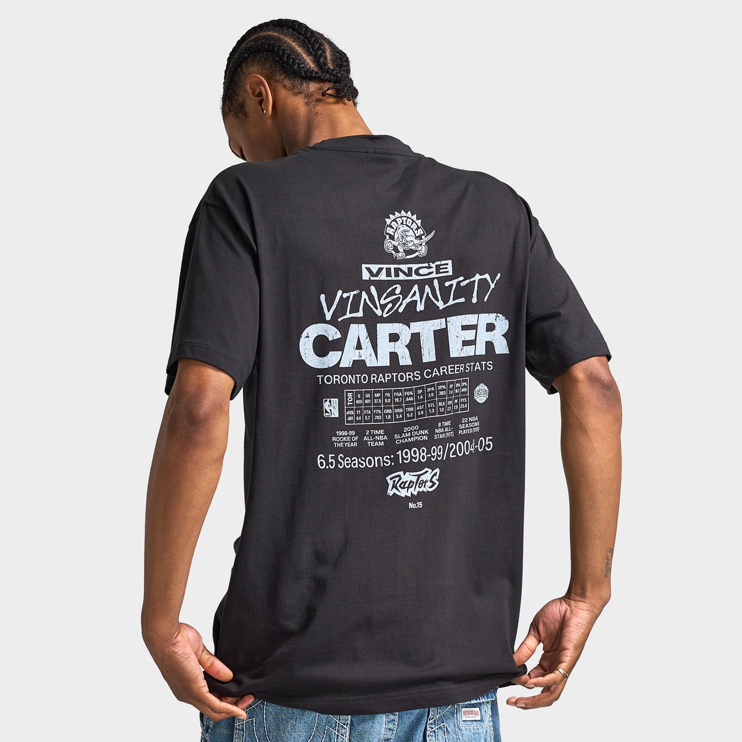 Mitchell & Ness Vince Carter Homage T-Shirt / Black