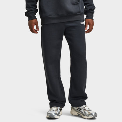 New Balance Tone Logo Open Hem Pants / Black