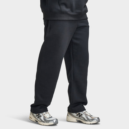 New Balance Tone Logo Open Hem Pants / Black