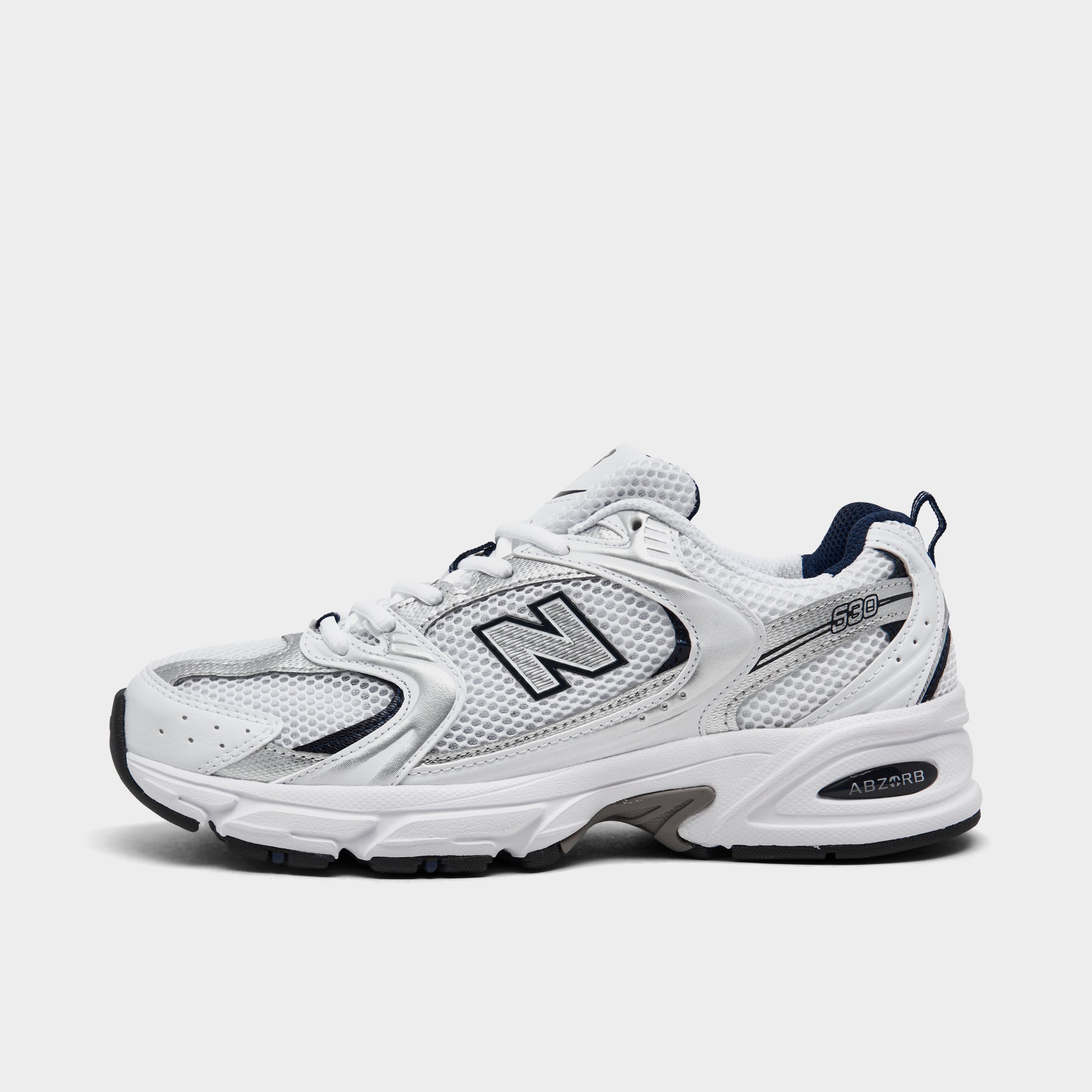 New Balance Men's MR530SG Sneakers in White/Blue (110), Size UK 8 | End Clothing