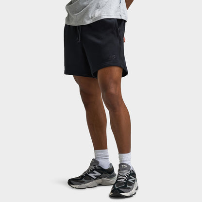 New Balance Athletics French Terry 5" Shorts / Black