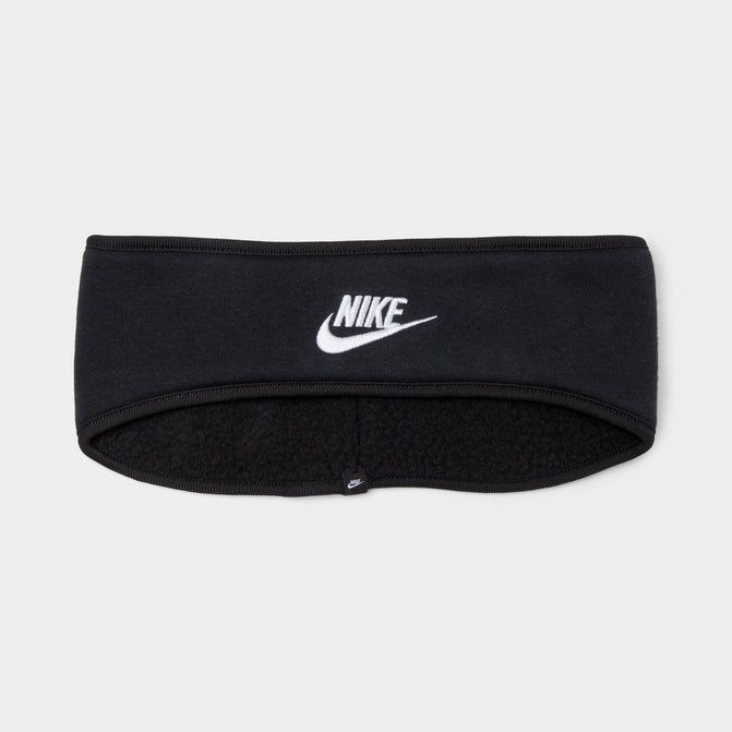 Nike Club Fleece Headband 2.0 Black Black White