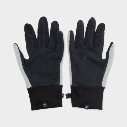 Nike Tech Fleece 2.0 Gloves Dark Grey / Black