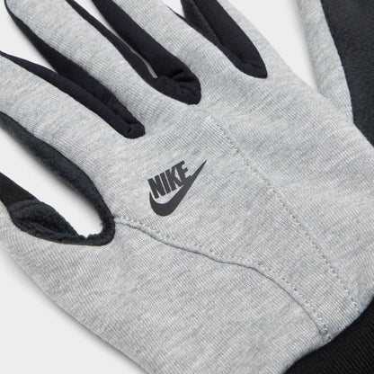 Nike Tech Fleece 2.0 Gloves Dark Grey / Black