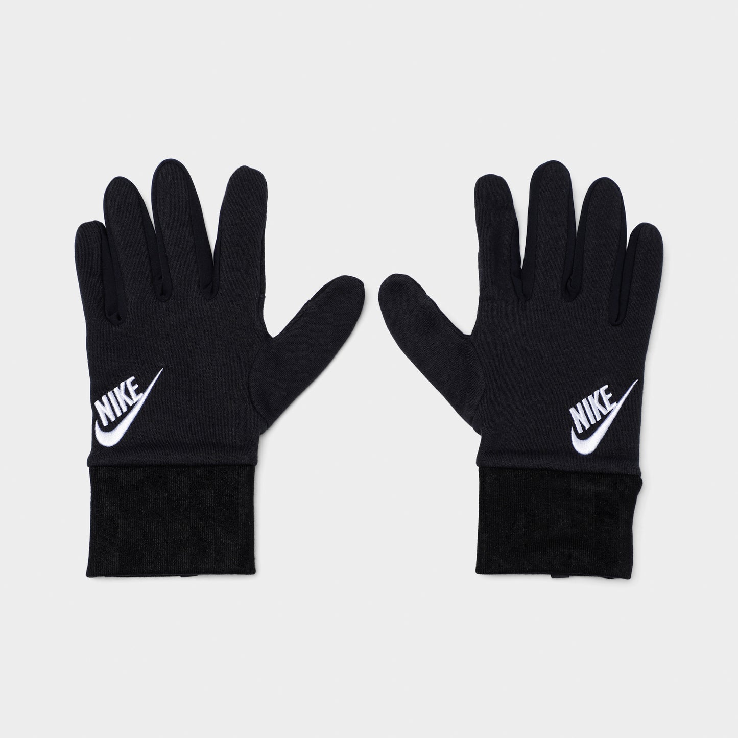Nike Sportswear Juniors' Club Fleece Tech Gloves Black / Black - White