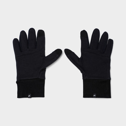 Nike Sportswear Juniors' Club Fleece Tech Gloves Black / Black - White