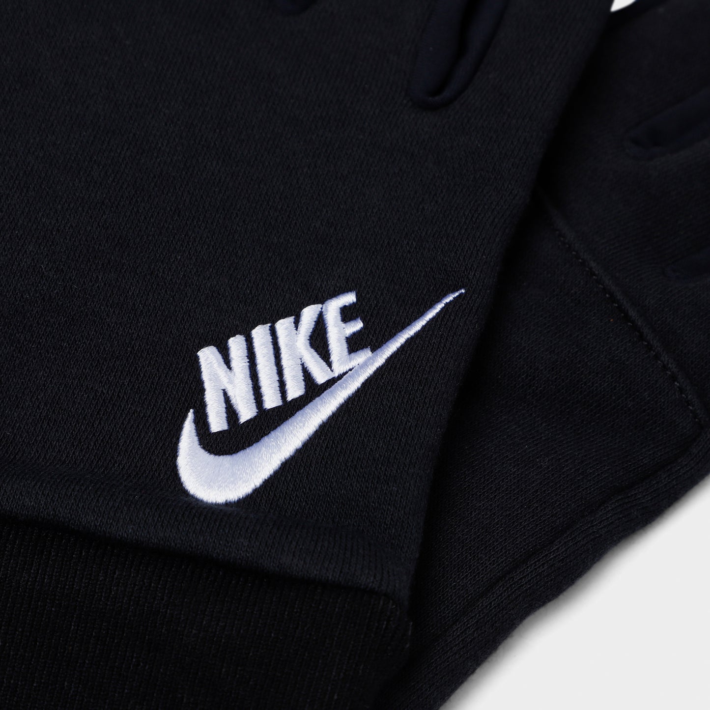 Nike Sportswear Juniors' Club Fleece Tech Gloves Black / Black - White