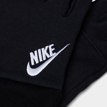 Nike Sportswear Juniors' Club Fleece Tech Gloves Black / Black - White