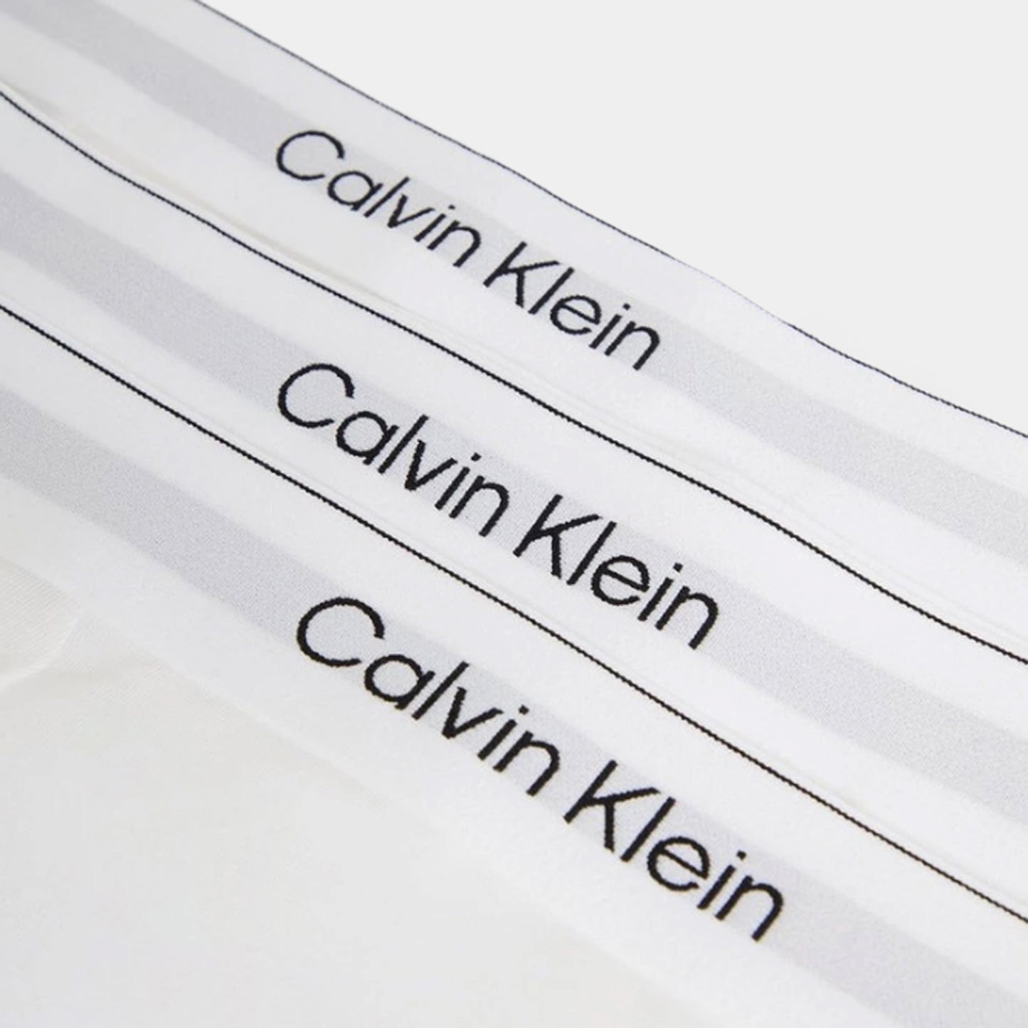 Calvin Klein Boxer Icon en Coton Extensible (Lot de 3) / Blanc