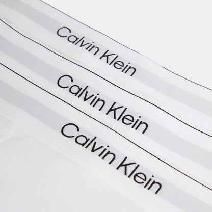 Calvin Klein Boxer Icon en Coton Extensible (Lot de 3) / Blanc