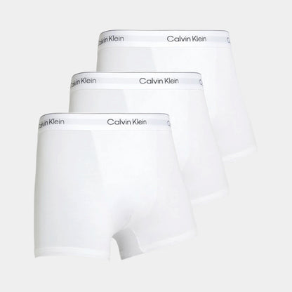 Calvin Klein Boxer Icon en Coton Extensible (Lot de 3) / Blanc