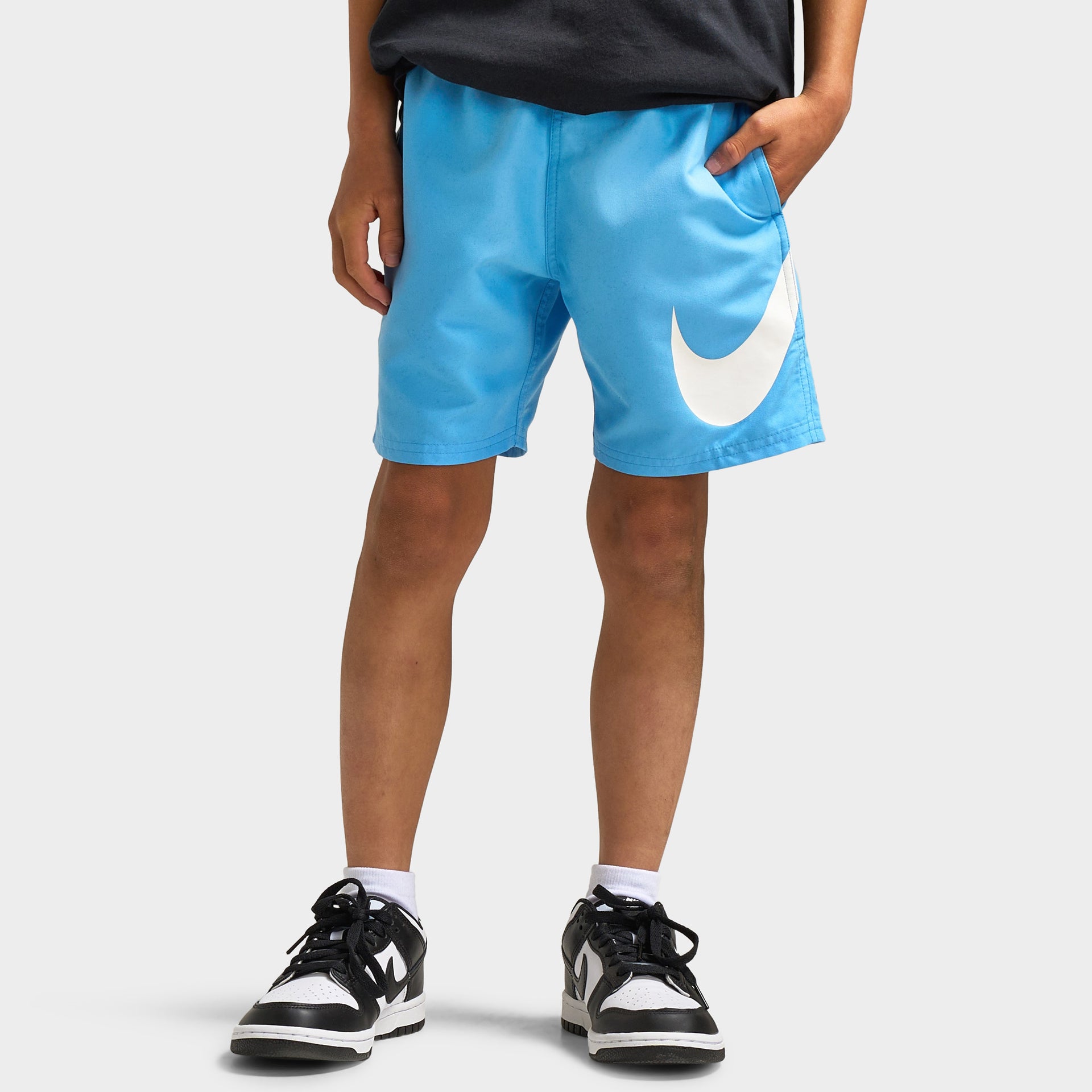 Nike Junior Boys' Stacked Logo Swim Shorts University Blue – JD