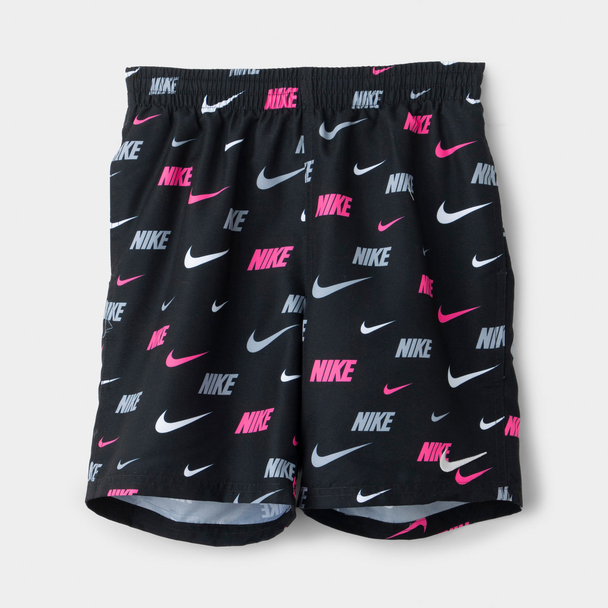 Nike Junior Boys' All-Over Print Swim Shorts Black – JD Sports