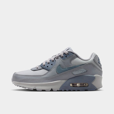 Nike Air Max 90 GS "Wolf Grey / Armory Blue - Stealth" shoe. Shop Kids' new arrivals now at JD Sports. . 