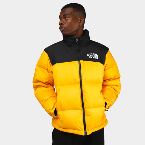 Gold nuptse top jacket