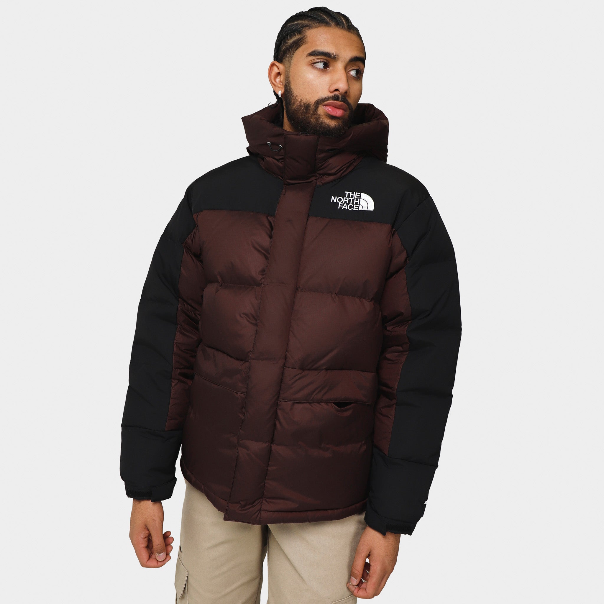 素敵な The North JD | Black TNF / Brown Coal Parka Down HMLYN Face ジャケット・アウター