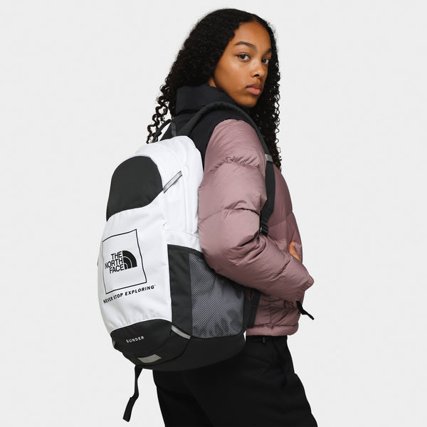 The North Face Sunder Backpack TNF White / Asphalt Grey