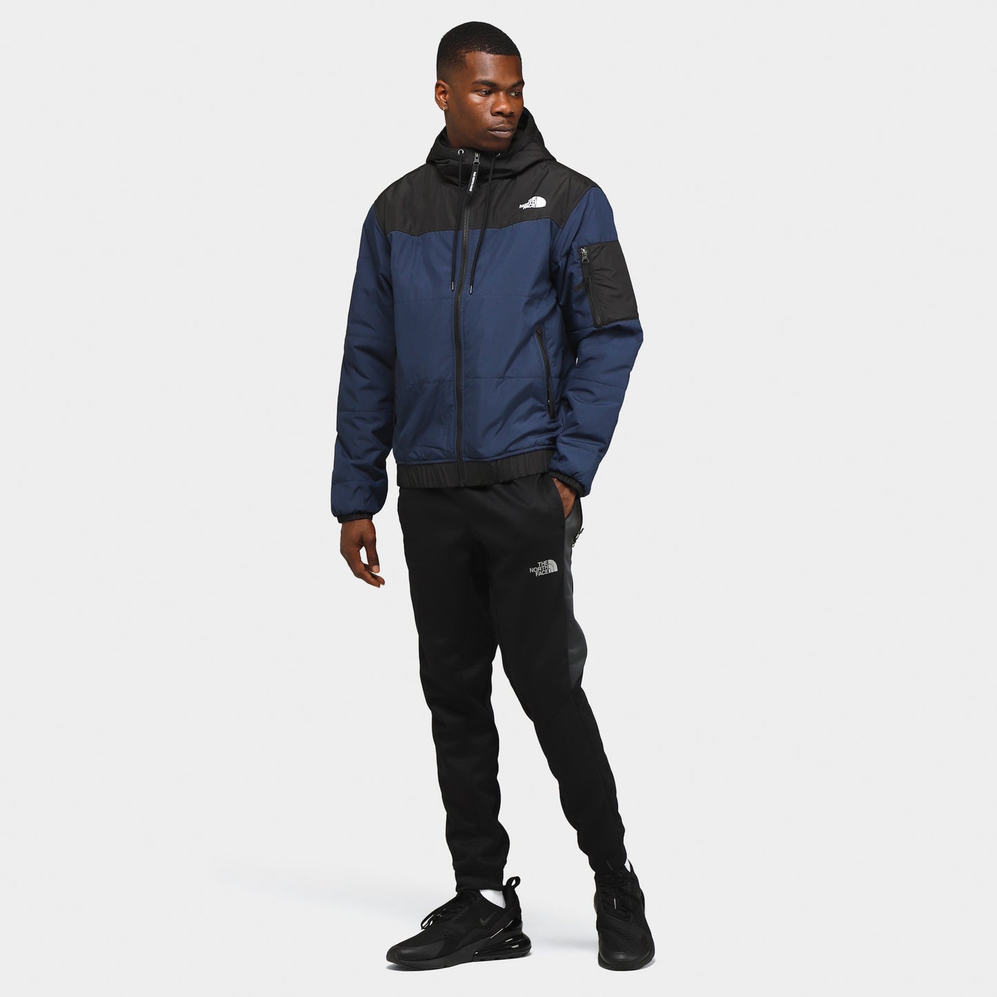Veste bombardier Highrail de North Face / Marine des sommets