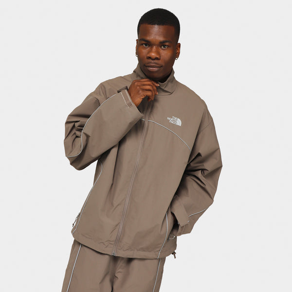 The North Face Tek Piping Wind Jacket / Falcon Brown – JD Sports