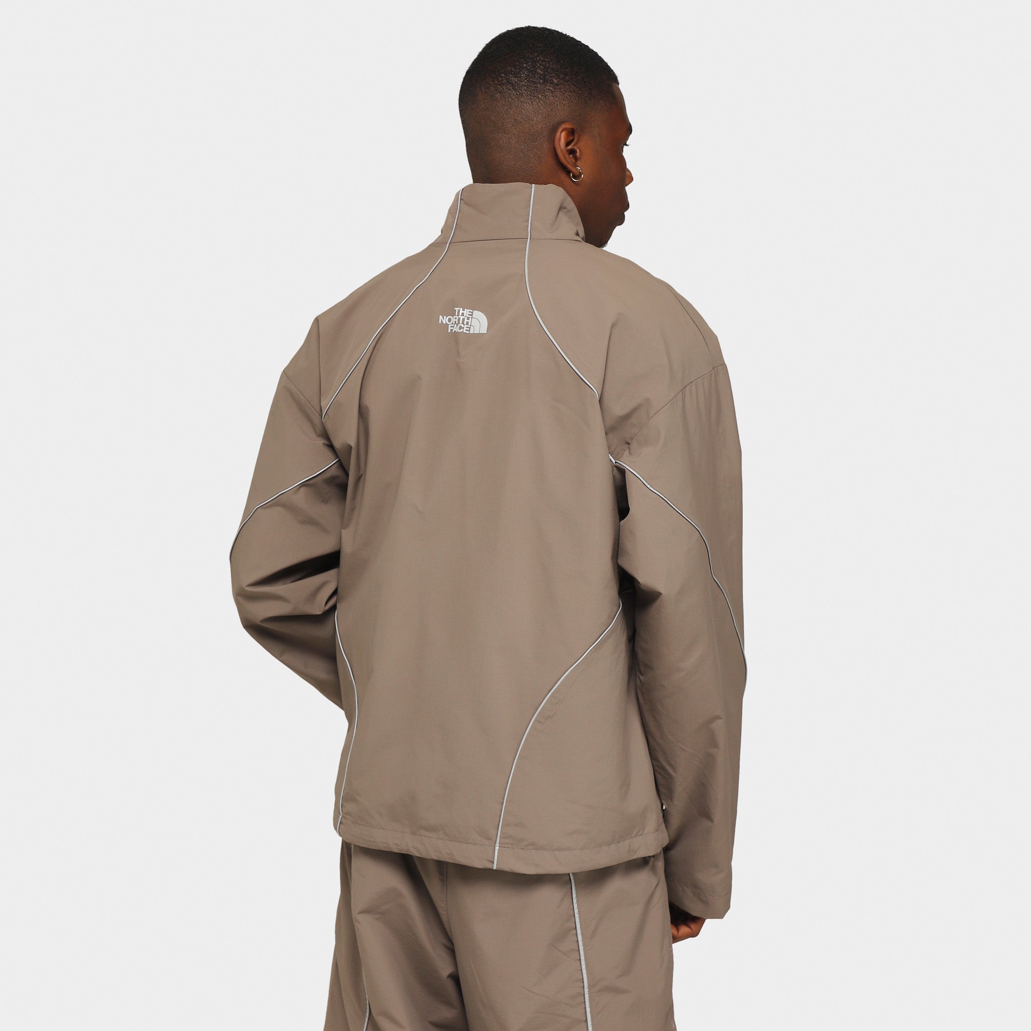The North Face Tek Piping Wind Jacket / Falcon Brown – JD Sports