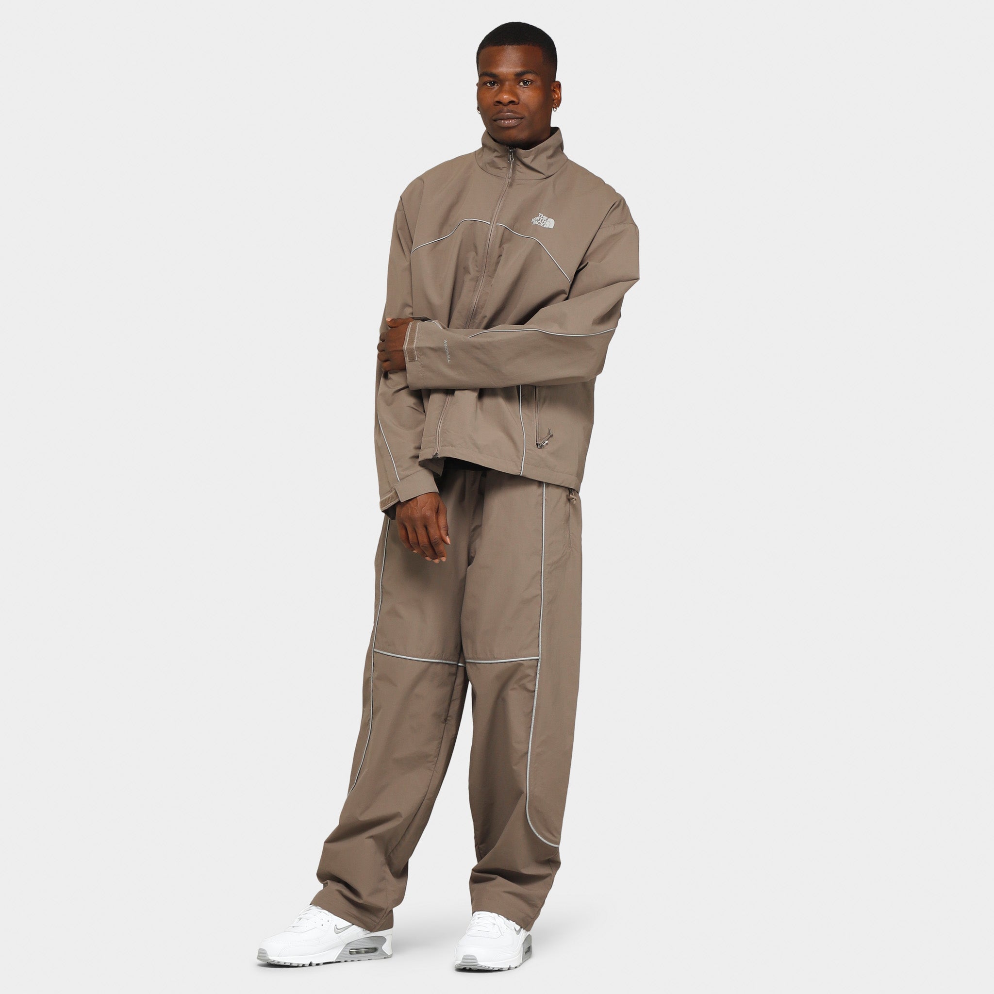 The North Face Tek Piping Wind Pants / Falcon Brown – JD Sports