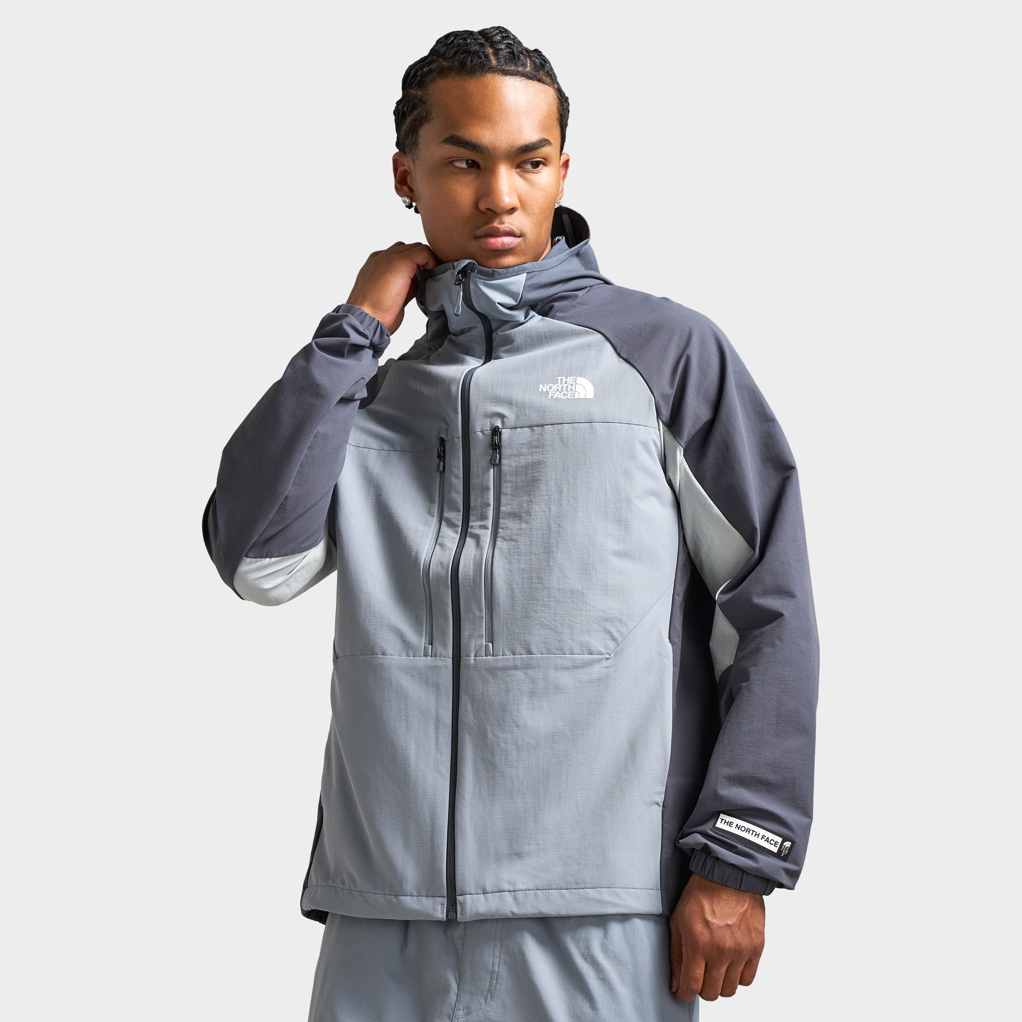 The North Face Trishul Full Zip Jacket / Tradewinds Grey – JD Sports