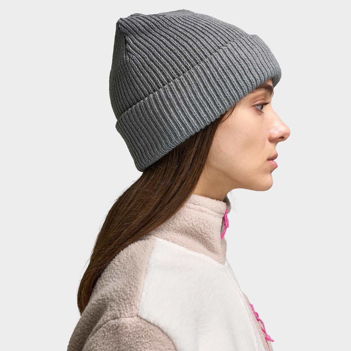 The North Face Tuque Salty Doublé / Gris Chiné Moyen
