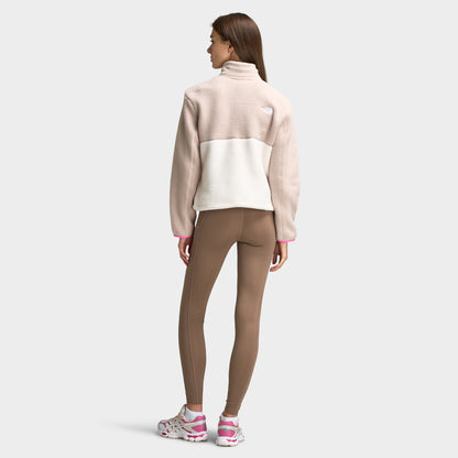 The North Face Femme Yumiori 1/4-Zip Dune Blanche / Taupe