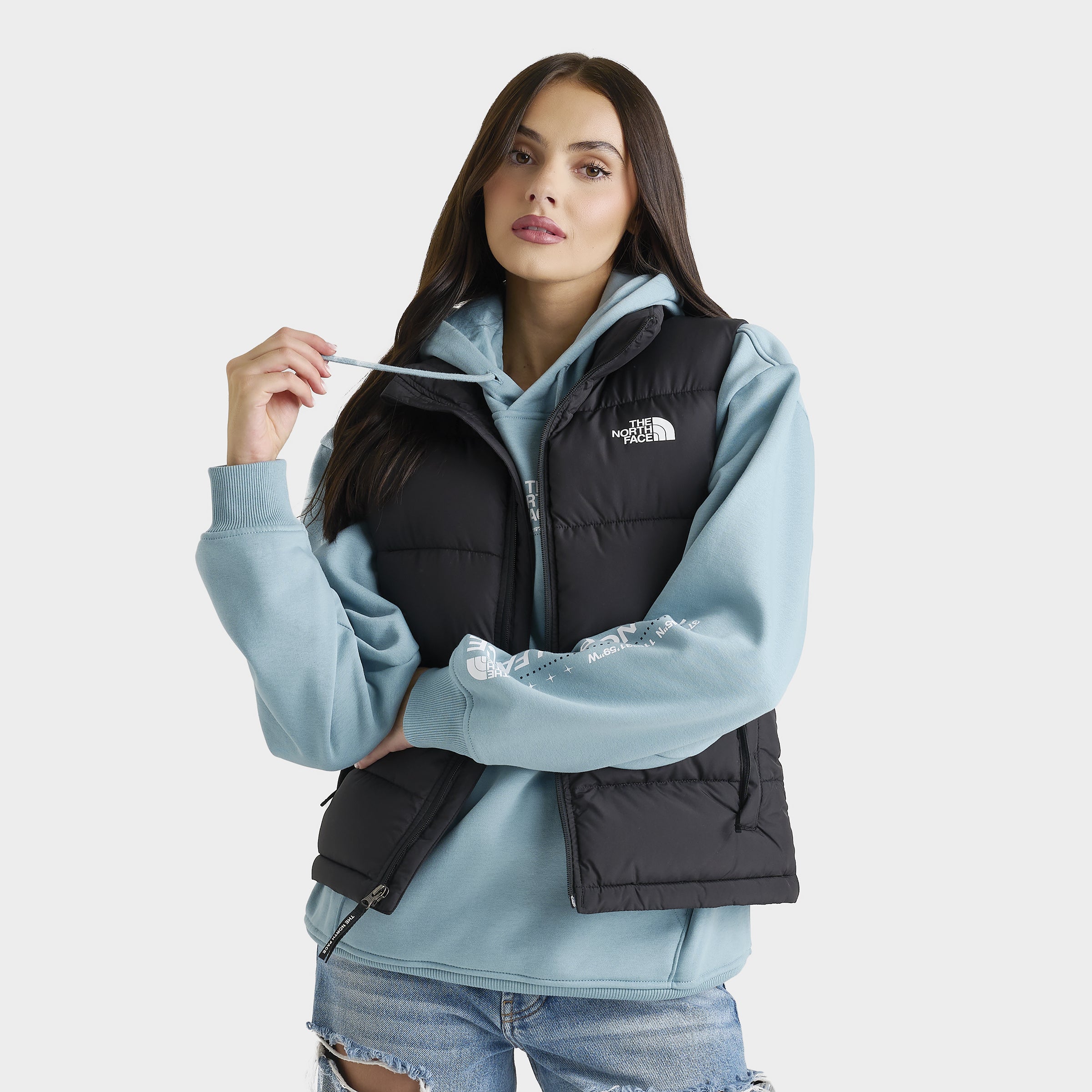 The North Face Women's Puffy Gilet / Black – JD Sports
