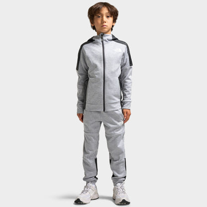 The North Face Junior's Mittellegi Full-Zip Fleece / Heather Grey