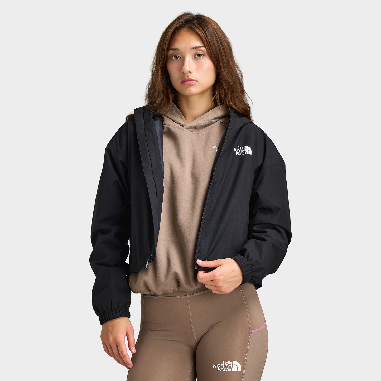 The North Face Quest Mono Cropped Jacket / Black
