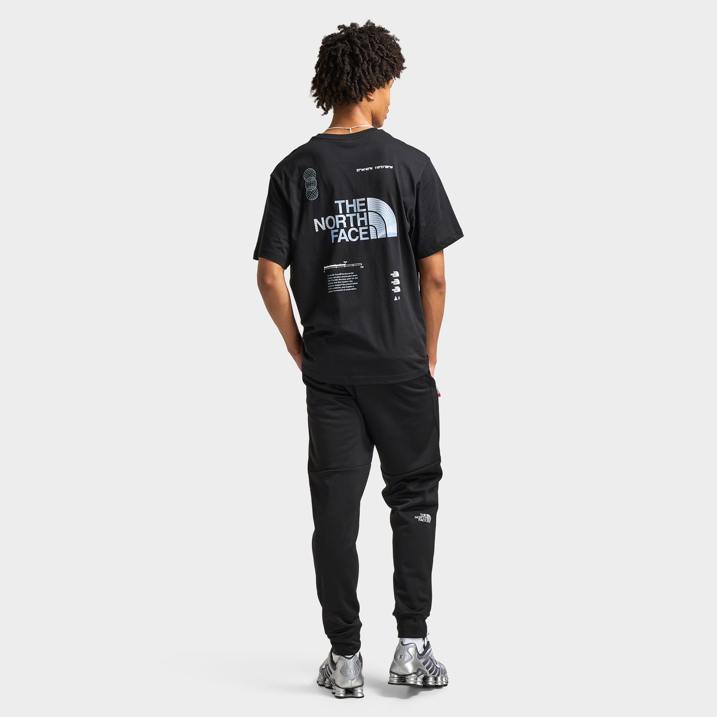 The North Face Bal Comp Oversized Graphic T-Shirt / TNF Blac