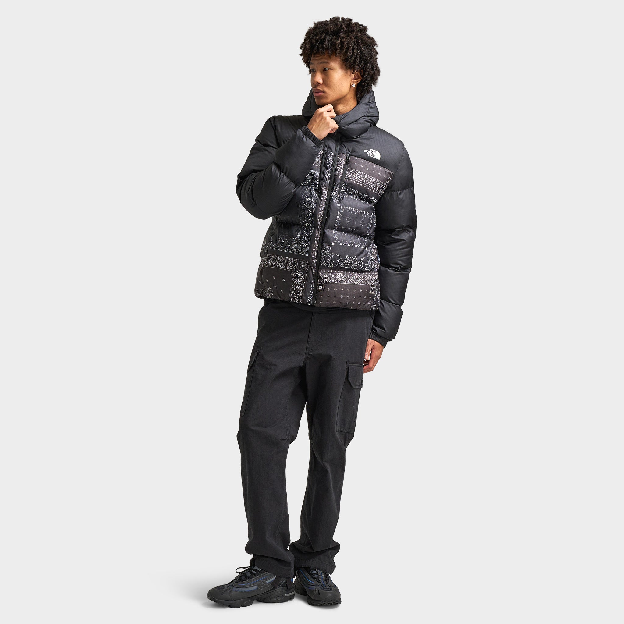 The North Face Kanaga Jacket TNF Black / Bandana Print – JD Sports