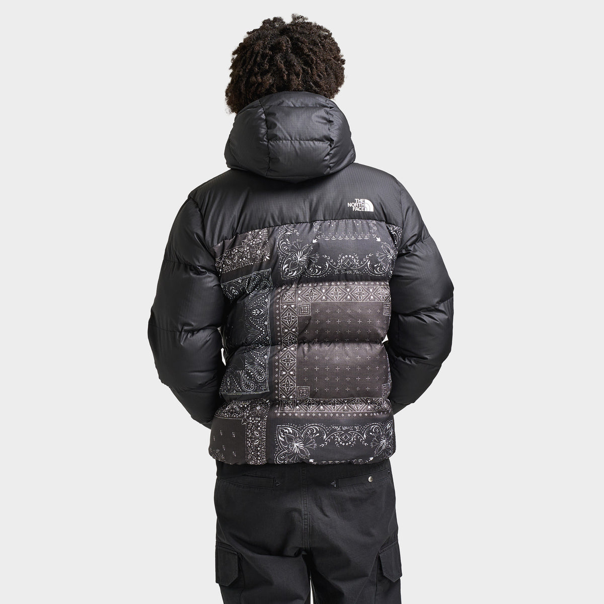 The North Face Kanaga Jacket TNF Black / Bandana Print – JD Sports