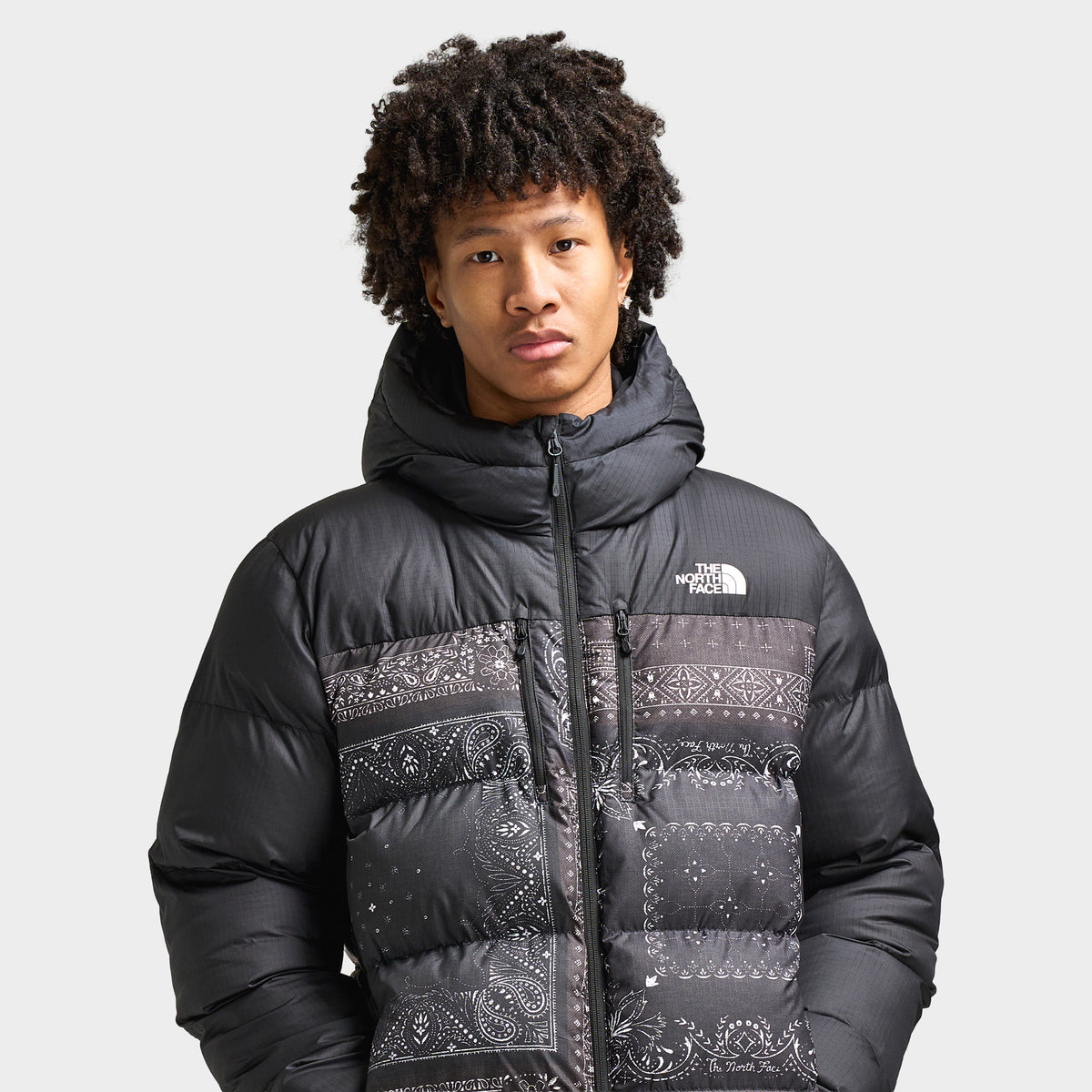 The North Face Kanaga Jacket TNF Black / Bandana Print – JD Sports