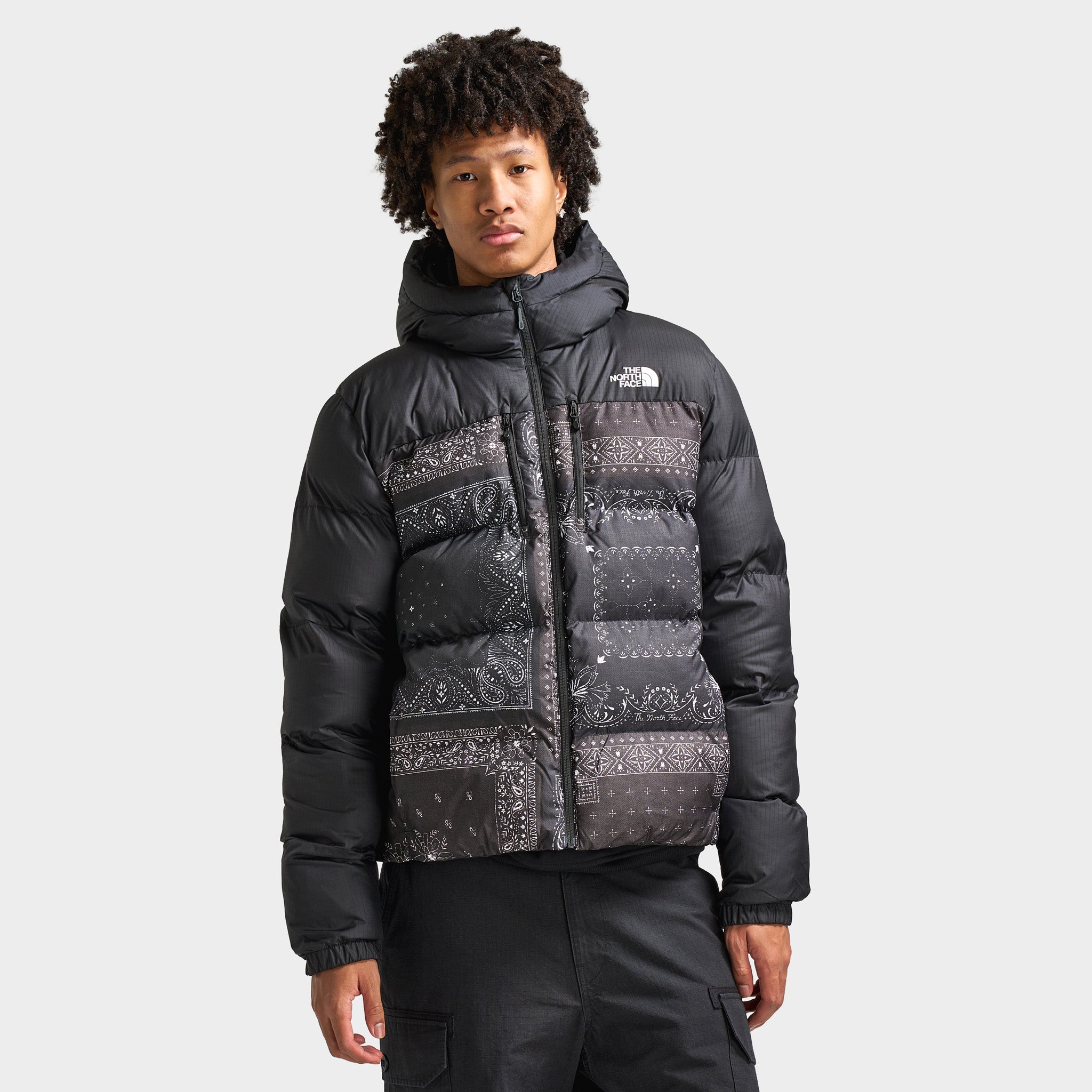 The North Face Kanaga Jacket TNF Black / Bandana Print – JD Sports