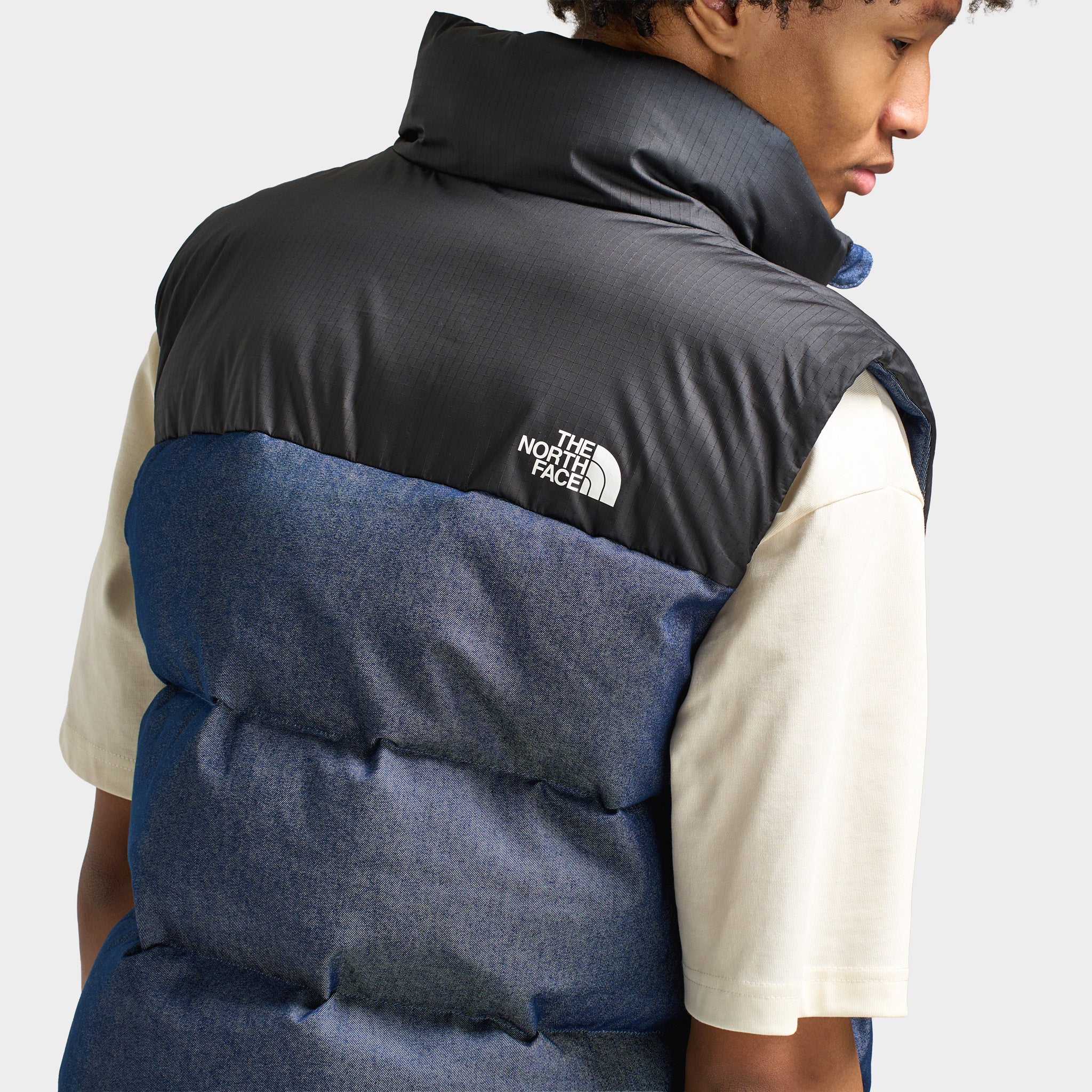 The North Face Kanaga Vest / Blue Denim – JD Sports