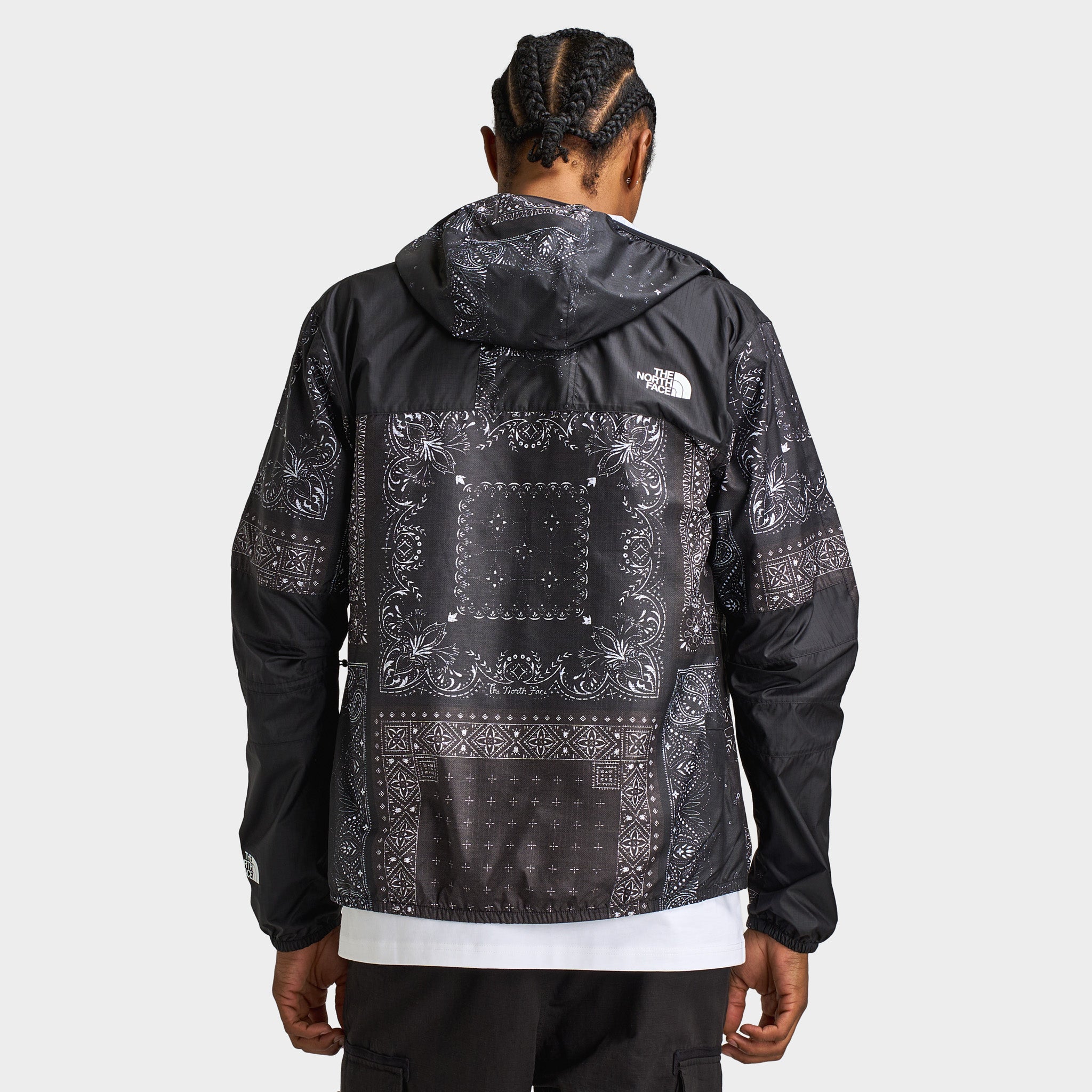 The North Face Mountain Jacket TNF Black / Bandana Print – JD Sports