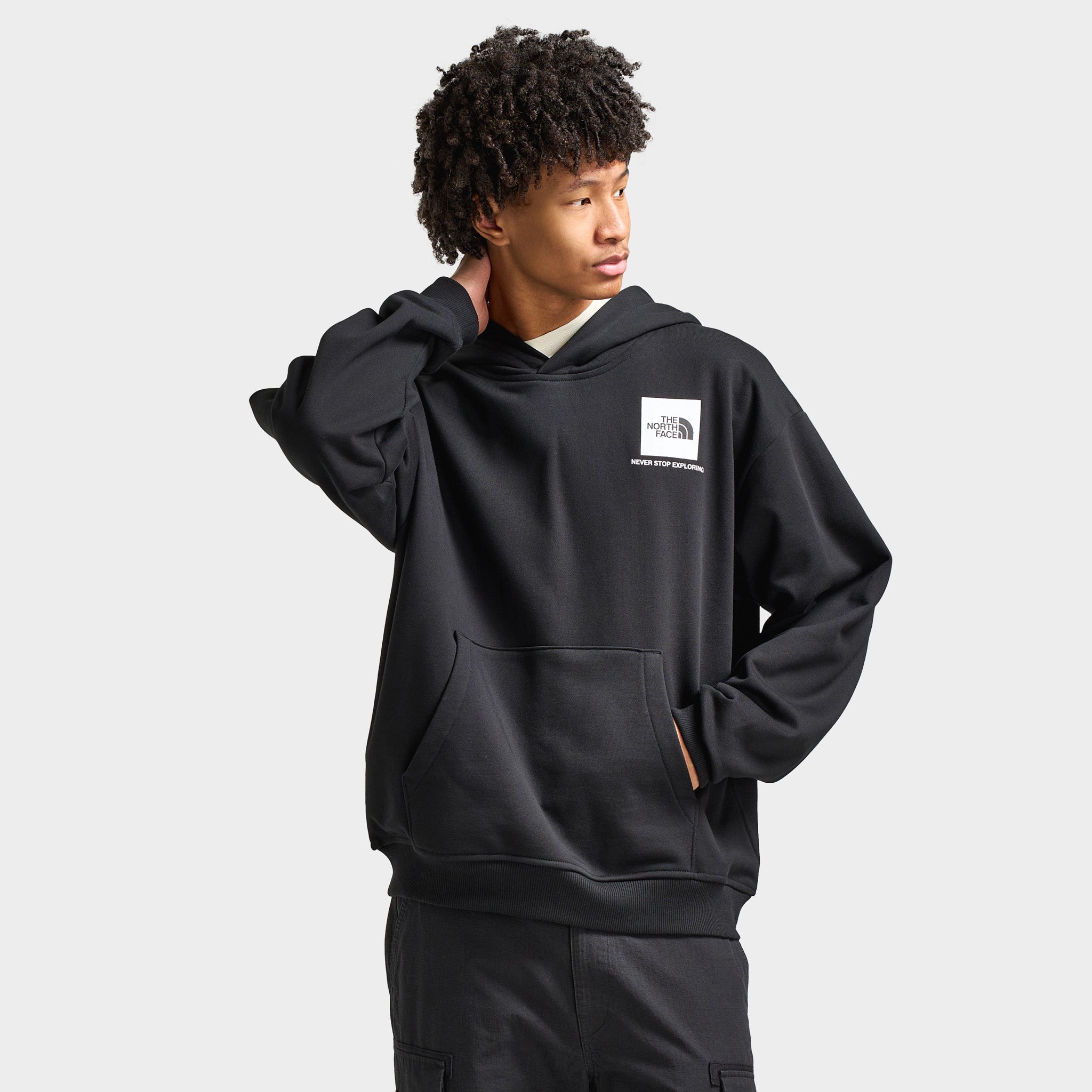 The North Face Oversized Bandana Print Pullover Hoodie / TNF Black The North Face Oversized Bandana Print Pullover Hoodie / TNF Black