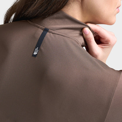 The North Face Women's Performance Simple Full-Zip / Smokey Brown