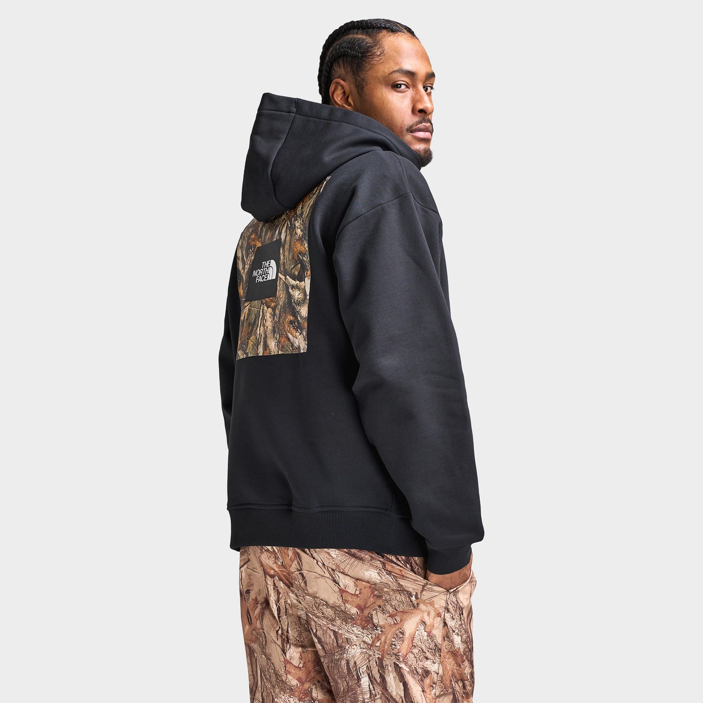 The North Face M Oversized Heavy Weight Forest / TNF Black