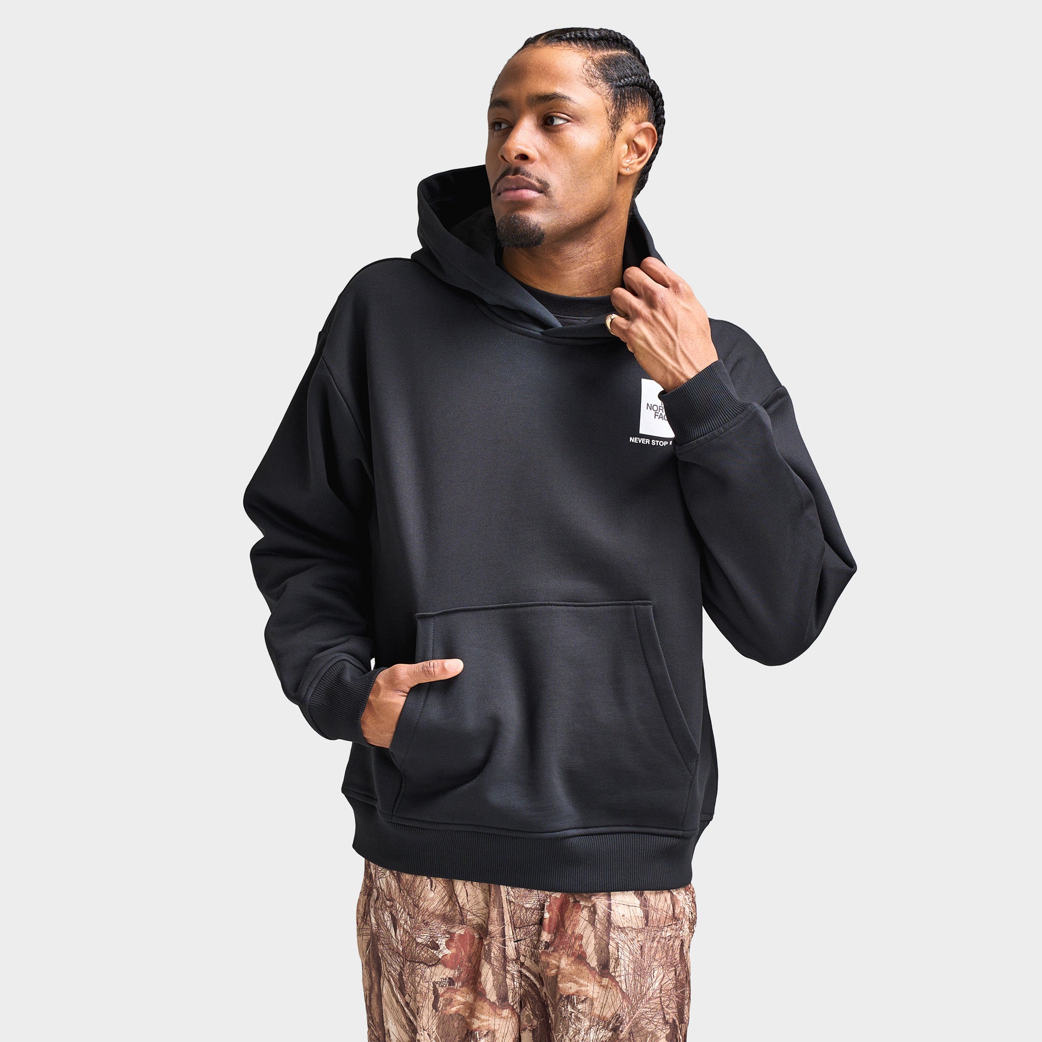 The North Face M Oversized Heavy Weight Forest / TNF Black – JD Sports