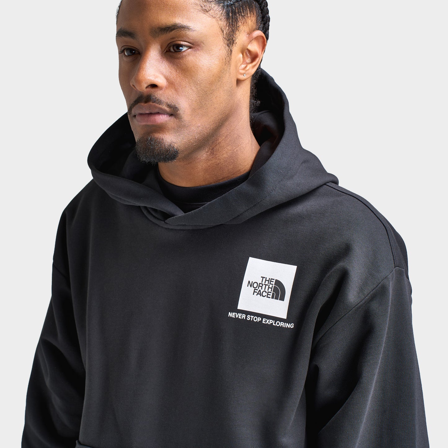 The North Face M Oversized Heavy Weight Forest / TNF Black