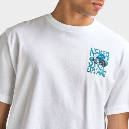 The North Face Globe Relaxed T-Shirt / White