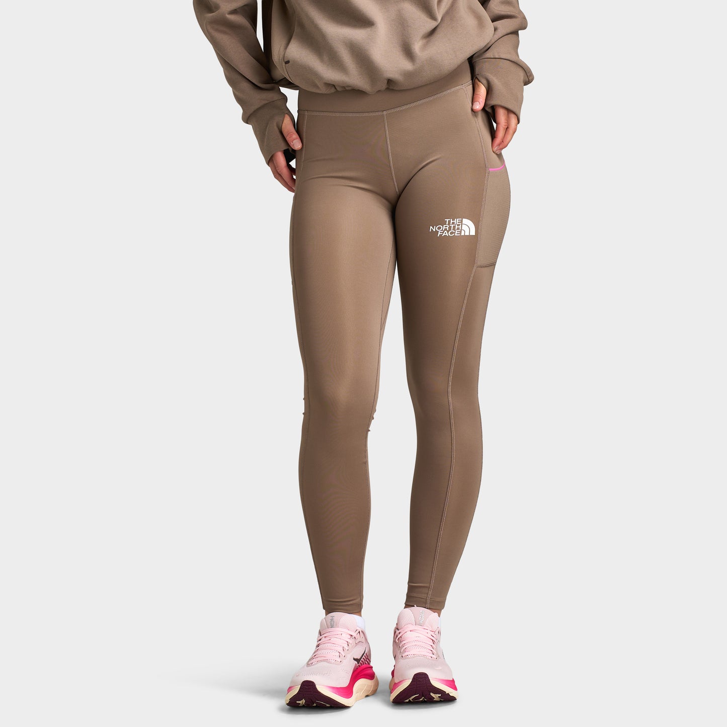 The North Face Femme Legging New Grid / Grenat