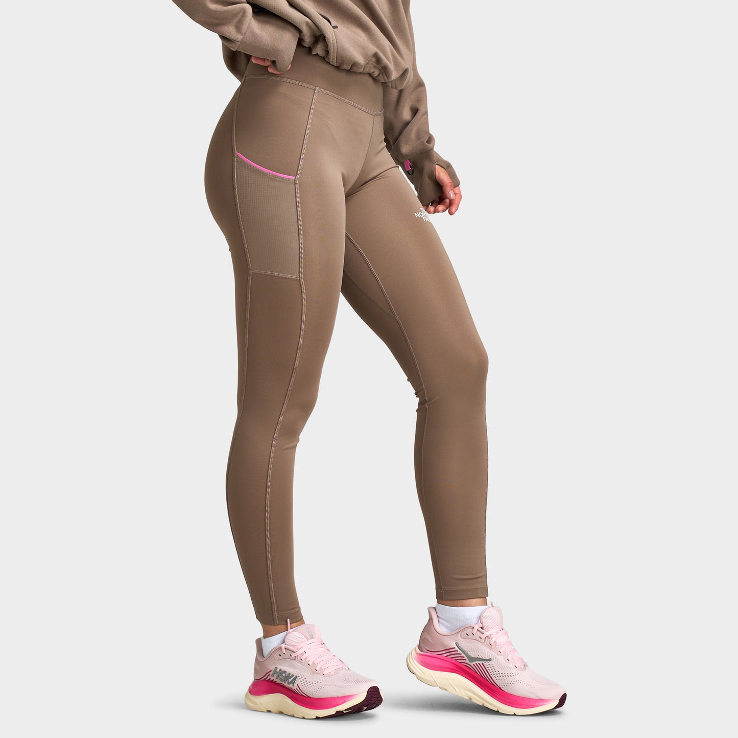 The North Face Femme Legging New Grid / Grenat