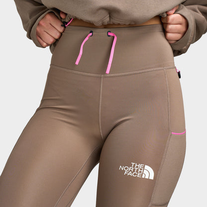 The North Face Femme Legging New Grid / Grenat