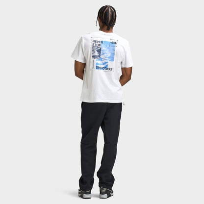 The North Face Stitch Box Relaxed T-Shirt / White